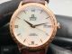 SWISS Replica Omega De Ville Rose Gold Mother of Pearl Dial Watches (8)_th.jpg